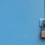 How to protect your business data in the age of AI - silver padlock